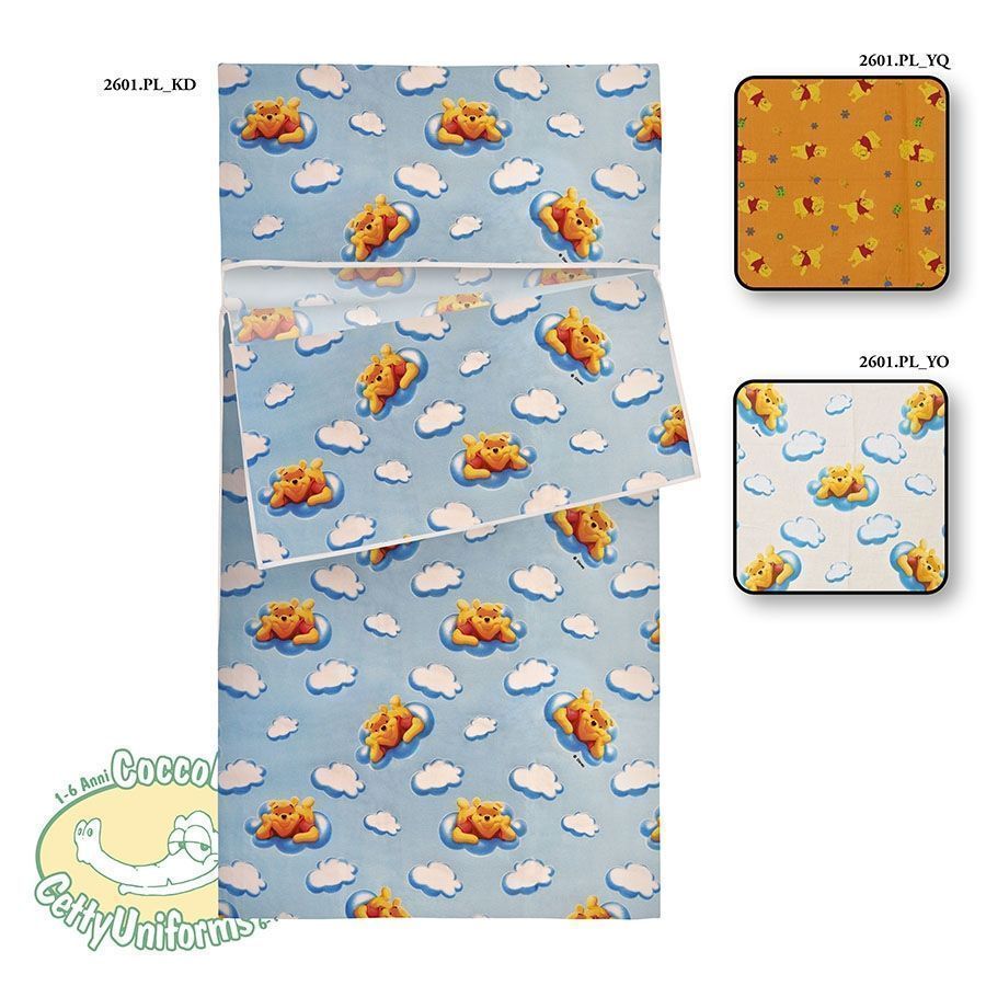 Materassino Impermeabile Per Fasciatoio - Bianco E Nero Con Winnie The Pooh, Bordi Rialzati, Lavabile