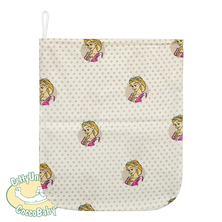 Sacchetto per Asilo e la scuola con lacci, Principessa a Pois