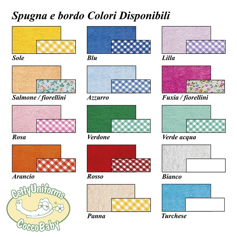 Telo Con Cappuccio Per Neonati Spugna Di Cotone Color Avorio E Voile Di Cotone Cannage Azzurro