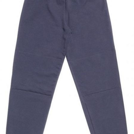 Pantalone tuta cotone con toppe invisibili per rinforzo ginocchia