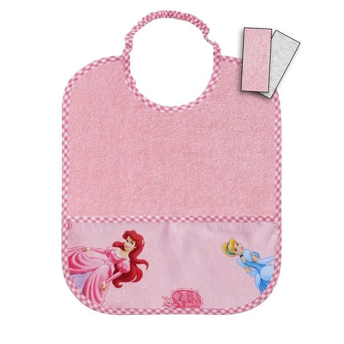 Bavaglino made in Italy Asilo, Principesse Disney COCCOBABY
